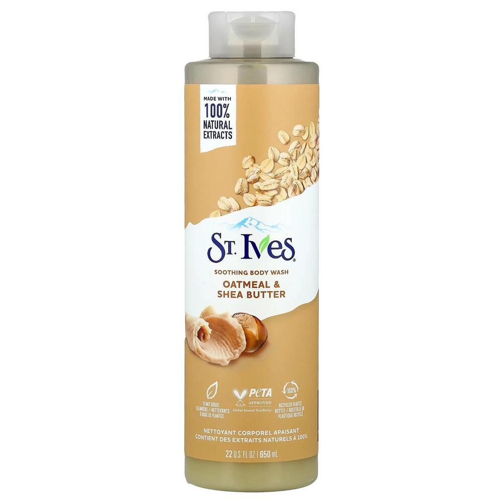 Soothing Body Wash, Oatmeal & Shea Butter, 22 fl oz (650 ml)‎